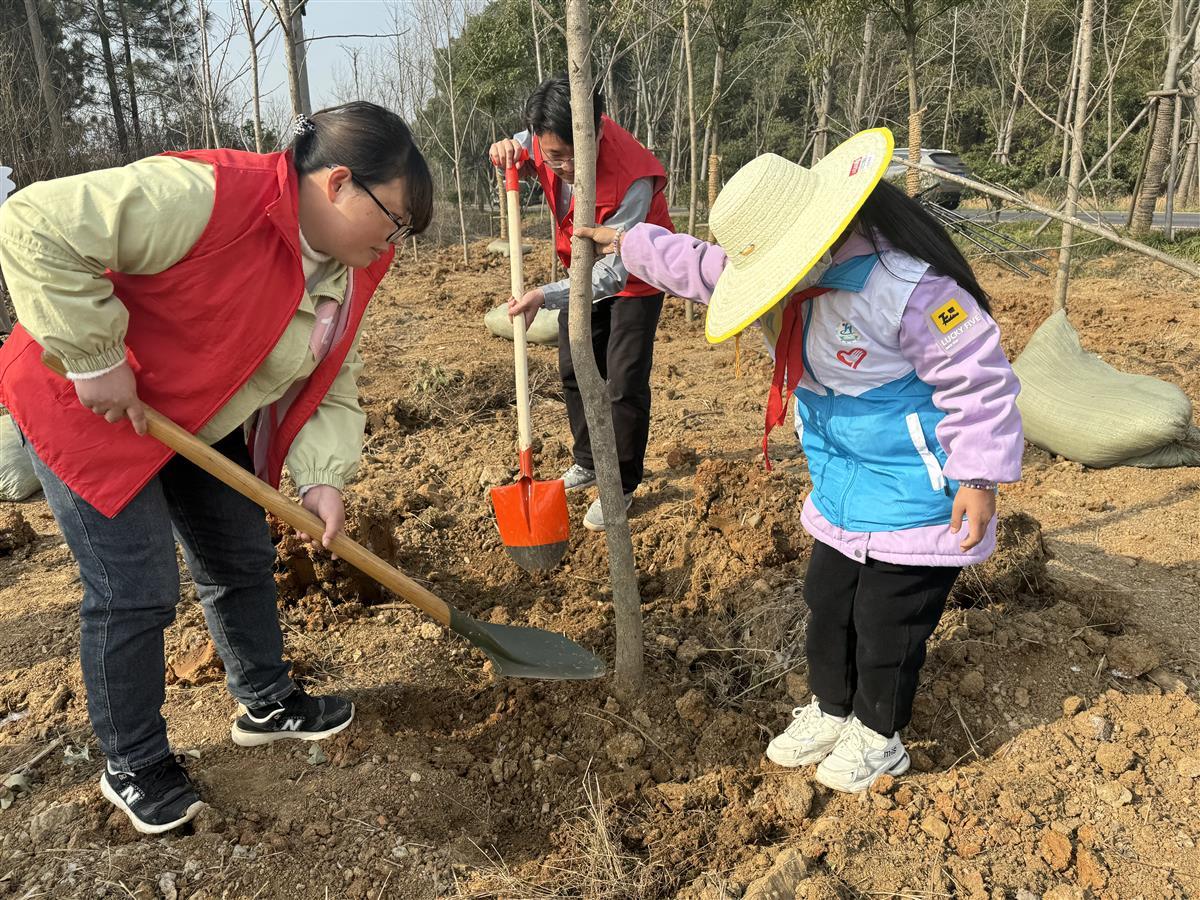 3月12日，應(yīng)城市“攜手青春 共植青綠”特色志愿服務(wù)聯(lián)誼活動現(xiàn)場 通訊員劉靜怡攝.jpg